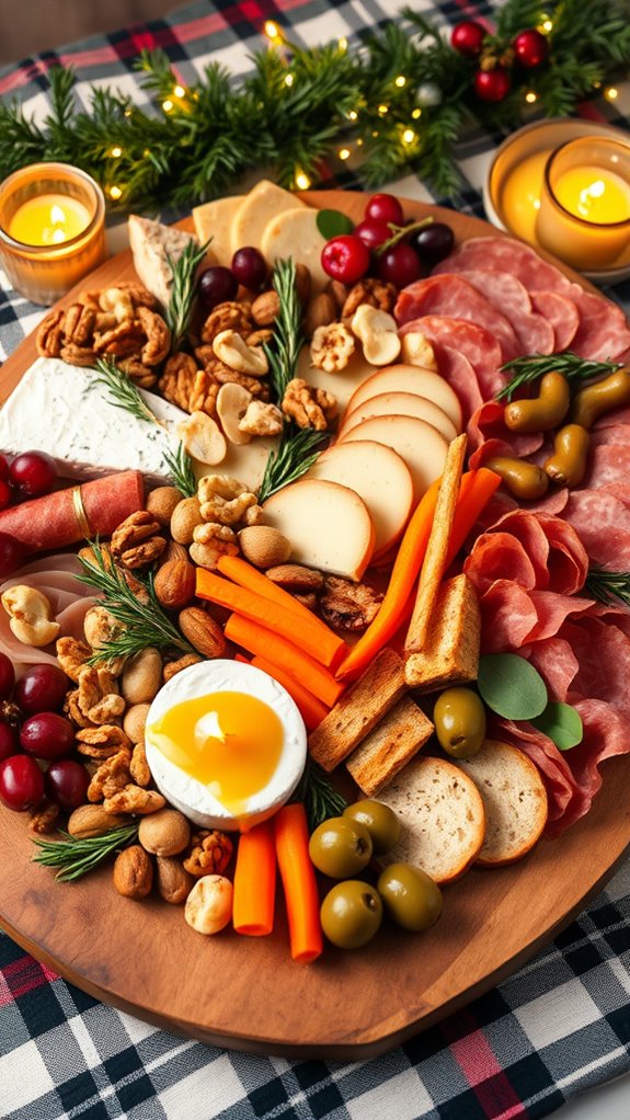 holiday charcuterie board delight