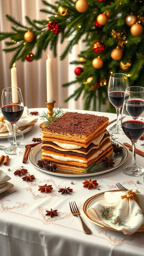 holiday spiced tiramisu recipe