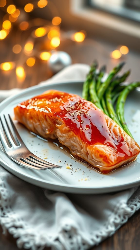 honey glazed salmon recipe