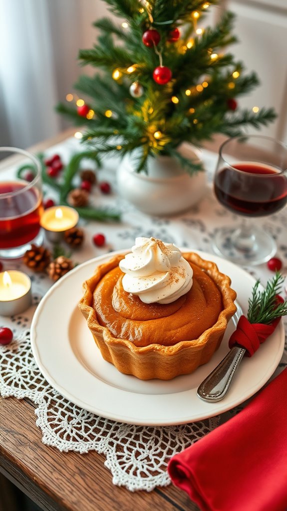 individual pumpkin pie delight