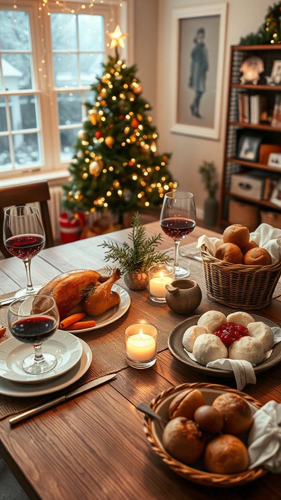 intimate christmas dinner ideas