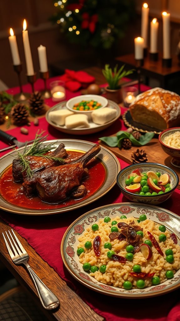 italian festive dining ideas