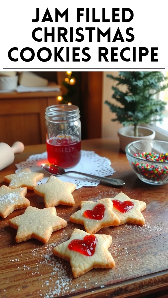 Jam Filled Christmas Cookies Recipe