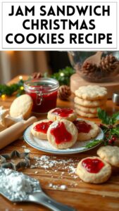 Jam Sandwich Christmas Cookies Recipe