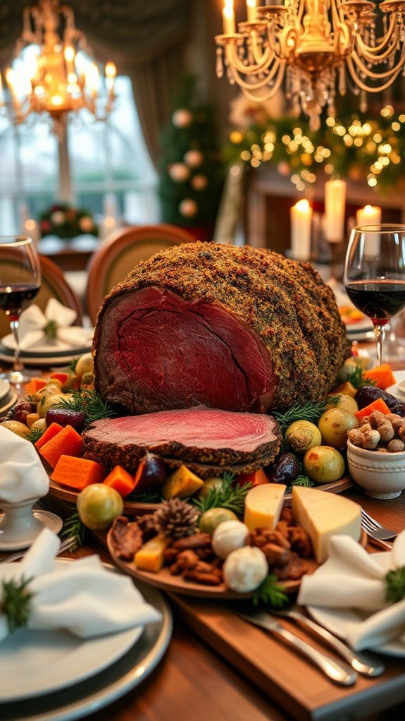 juicy herbed prime rib roast