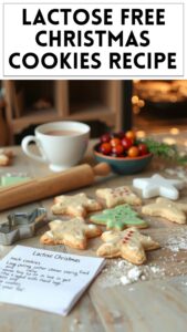 Lactose Free Christmas Cookies Recipe