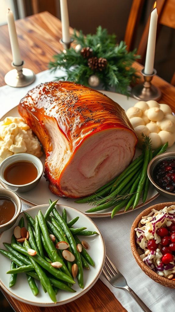 maple dijon glazed ham recipe