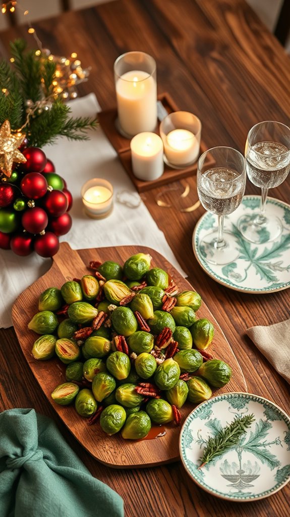 maple glazed brussels sprouts recipe