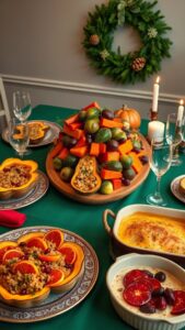 meatless festive dinner options