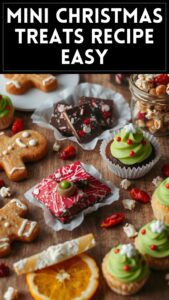 Mini Christmas Treats Recipe Easy