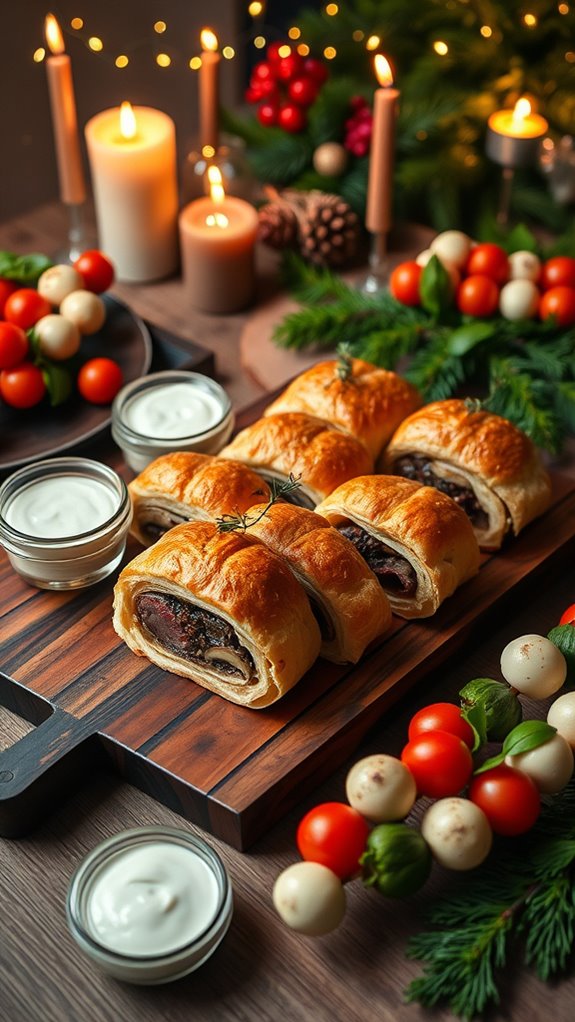 mini beef wellington delights