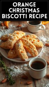 Orange Christmas Biscotti Recipe