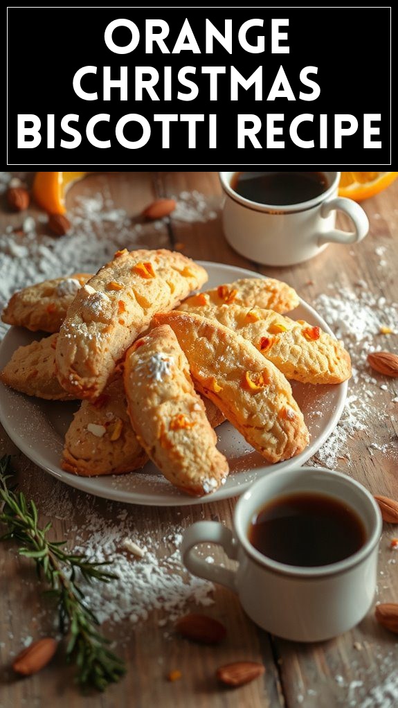 Orange Christmas Biscotti Recipe