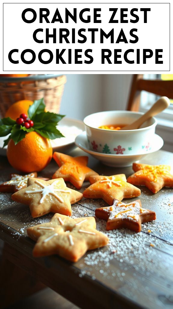 Orange Zest Christmas Cookies Recipe