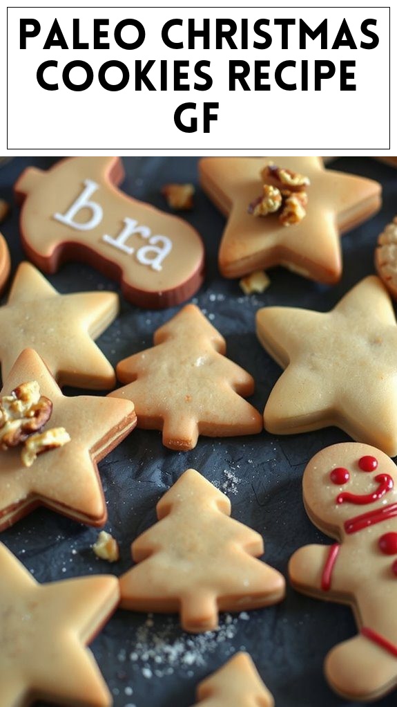 Paleo Christmas Cookies Recipe GF