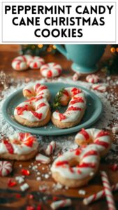 Peppermint Candy Cane Christmas Cookies