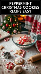 Peppermint Christmas Cookies Recipe Easy