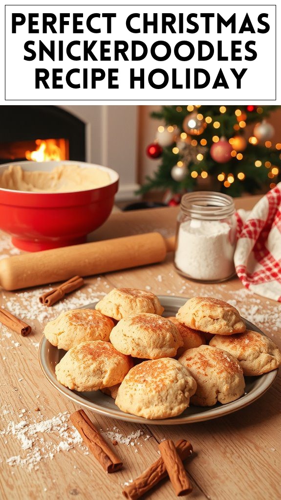 Perfect Christmas Snickerdoodles Recipe Holiday