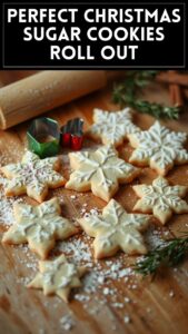 Perfect Christmas Sugar Cookies Roll Out