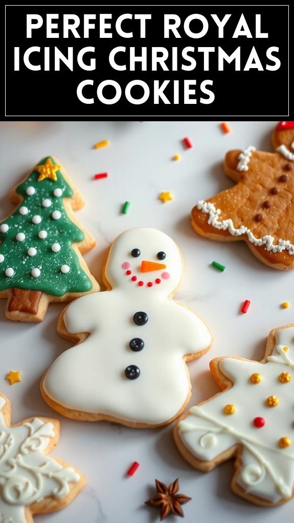Perfect Royal Icing Christmas Cookies