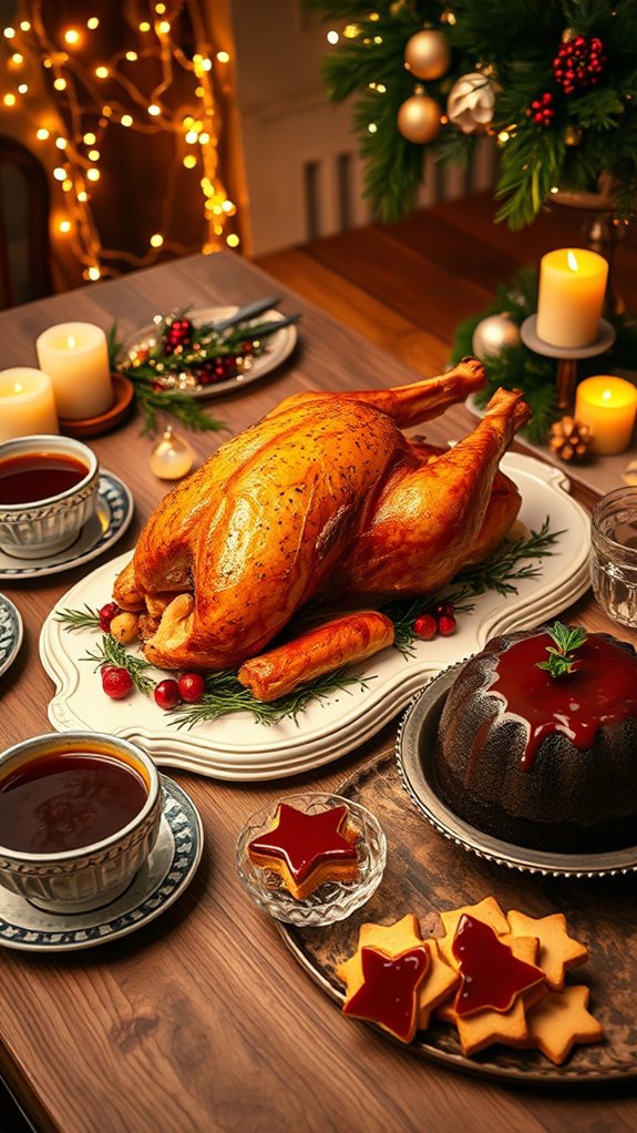 perfectly roasted herb turkey