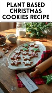 Plant Based Christmas Cookies Recipe