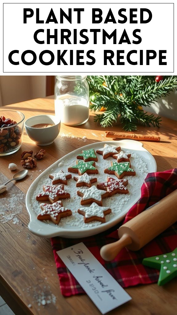 Plant Based Christmas Cookies Recipe