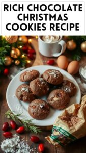 Rich Chocolate Christmas Cookies Recipe