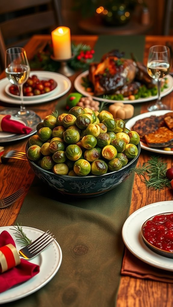 roasted brussels sprouts glaze