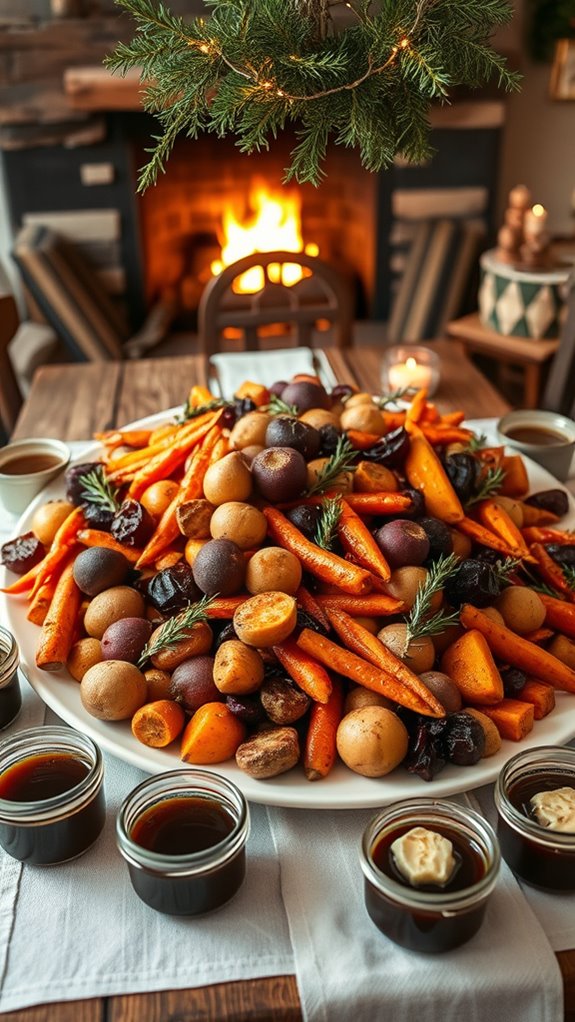 roasted seasonal root vegetables