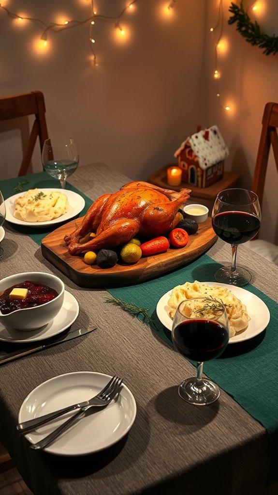 romantic christmas dinner ideas