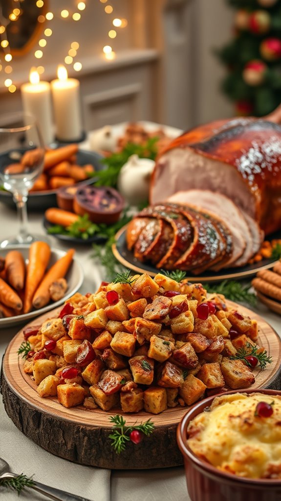 savory sausage and sage stuffing