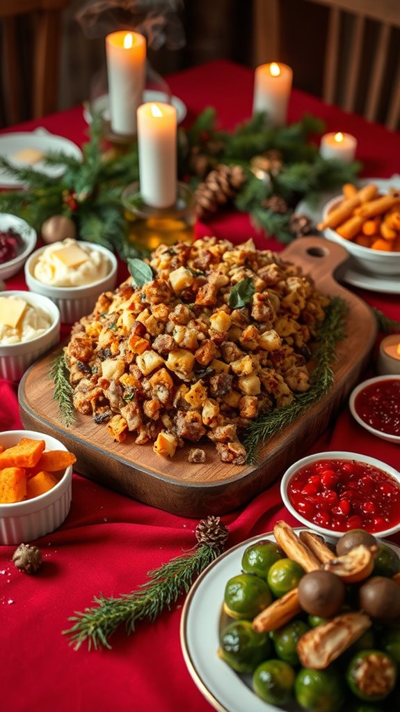 savory sausage sage stuffing