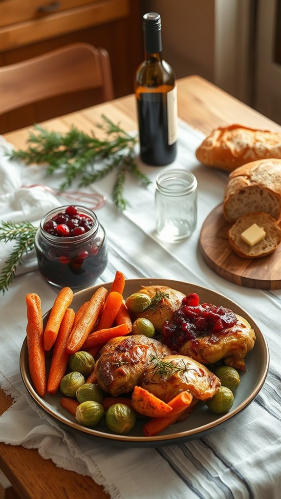 simple equipment free holiday meals