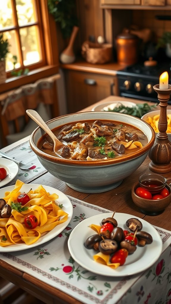 slow cooker beef stroganoff recipe