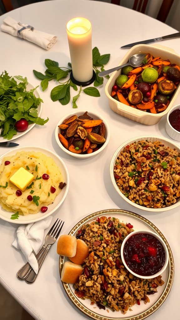 small holiday dinner sides