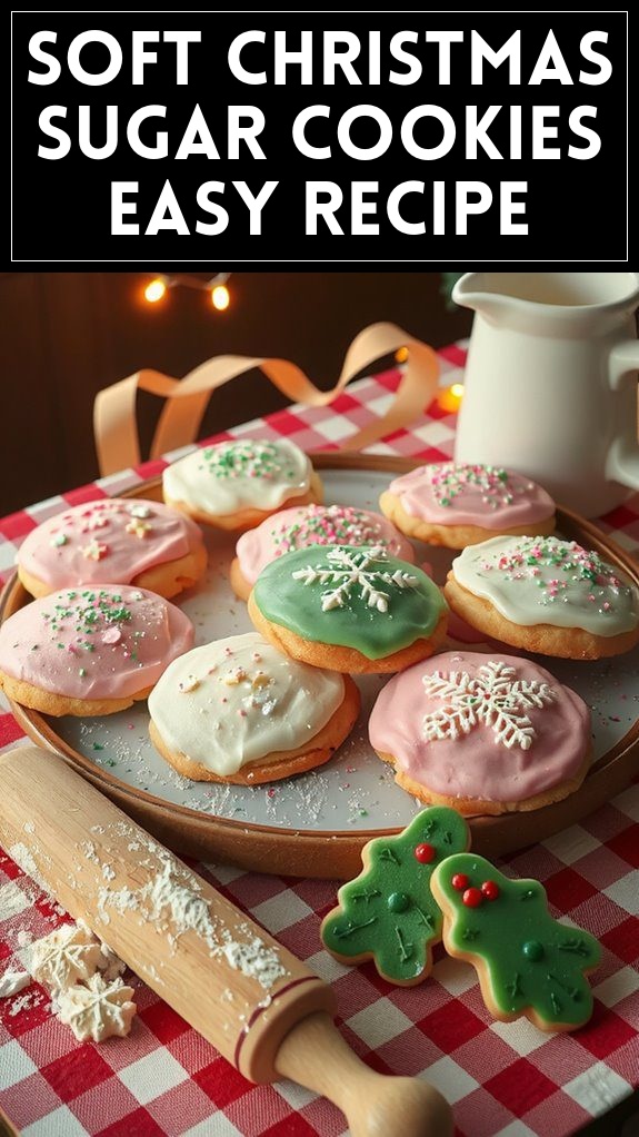 Soft Christmas Sugar Cookies Easy Recipe