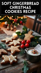 Soft Gingerbread Christmas Cookies Recipe