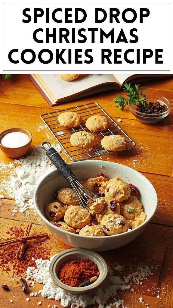 Spiced Drop Christmas Cookies Recipe
