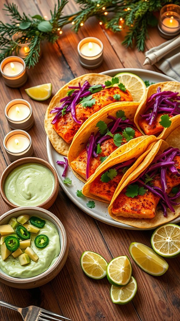 spicy salmon tacos recipe