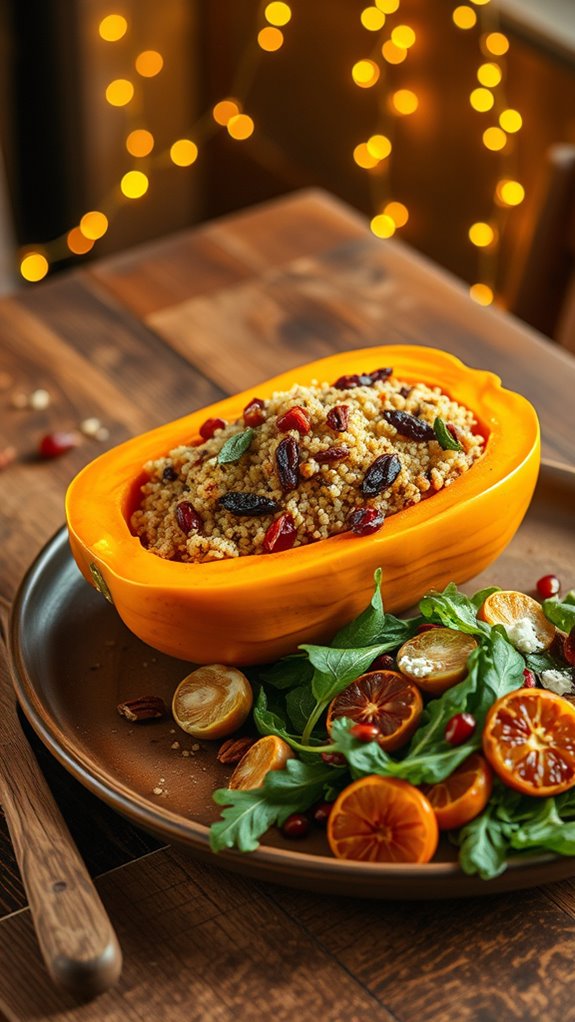 stuffed butternut squash recipe