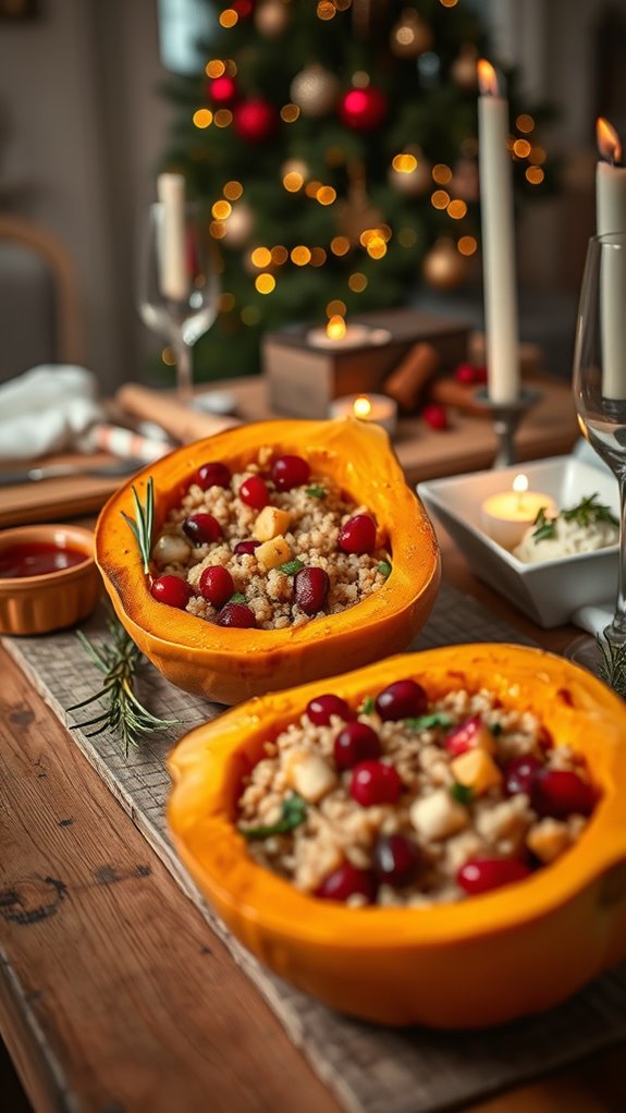 stuffed butternut squash recipe