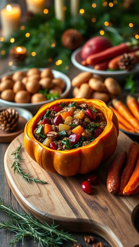stuffed butternut squash recipe