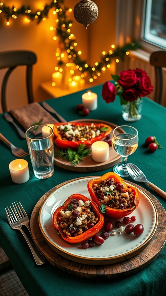 stuffed peppers with quinoa