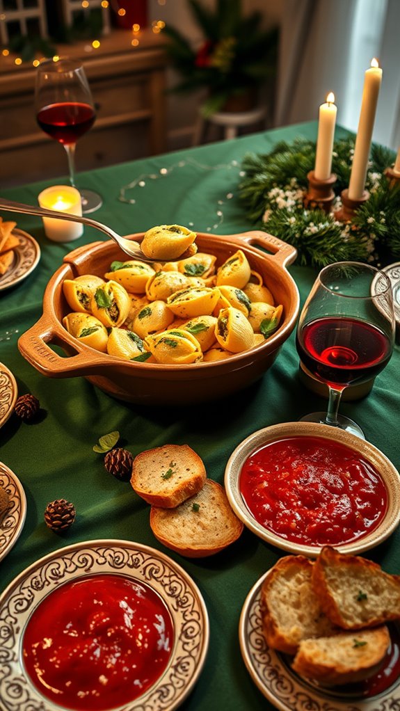 stuffed shells with ricotta