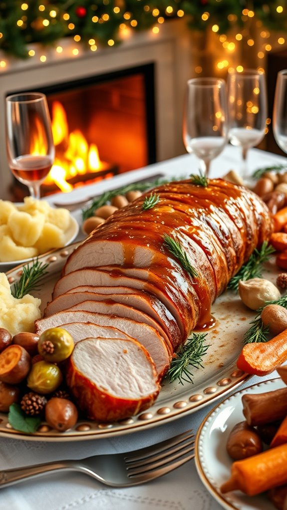 sweet honey glazed pork tenderloin