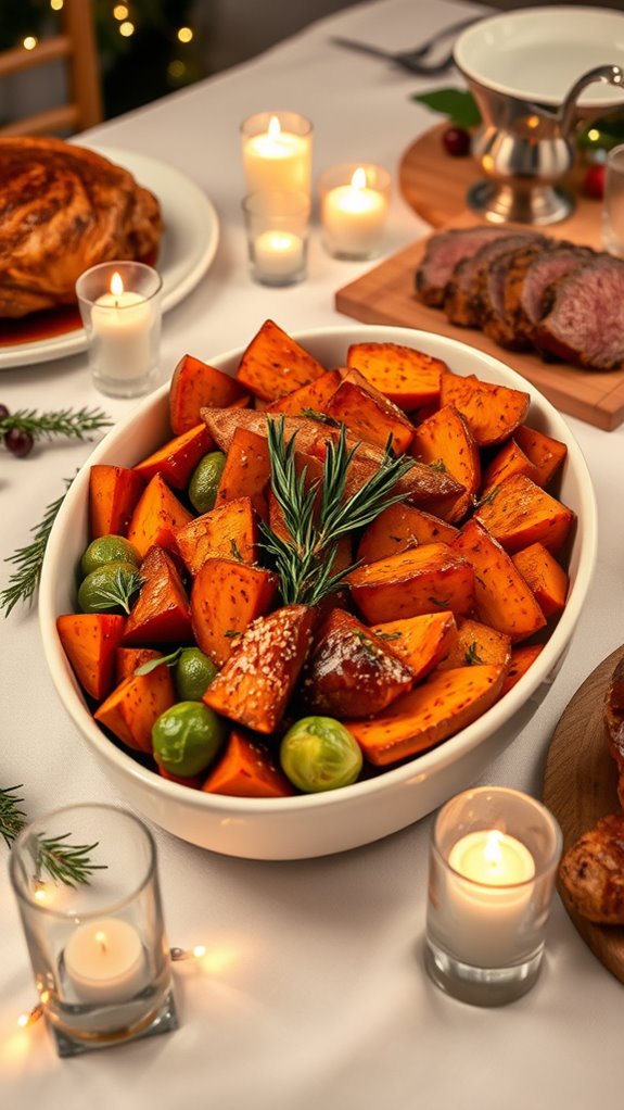 sweet potatoes with maple bliss