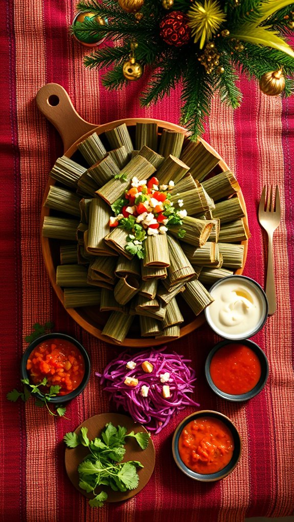 tamales for christmas celebration