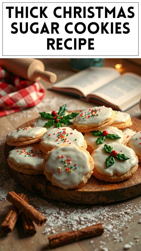 Thick Christmas Sugar Cookies Recipe