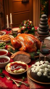 tradition roast gravy pudding